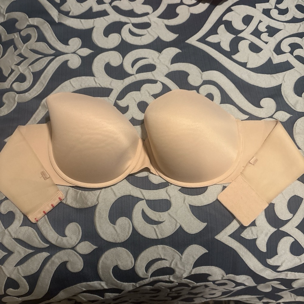 SPANX Cream Full Coverage Bra